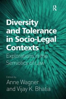 Diversity and Tolerance in Socio-Legal Contexts - Vijay K. Bhatia