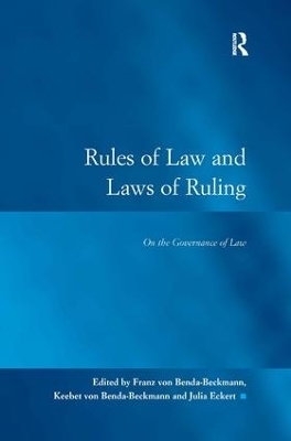 Rules of Law and Laws of Ruling - 