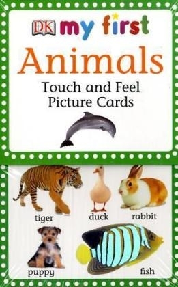 My First Touch & Feel Picture Cards: Animals -  Dk