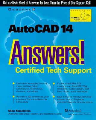 AutoCAD 14 Answers! Certified Tech Support - Ellen Finkelstein
