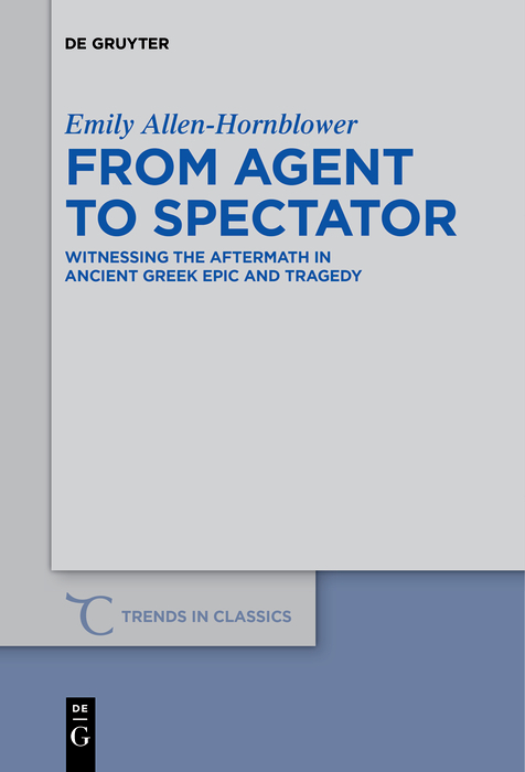 From Agent to Spectator -  Emily Allen-Hornblower
