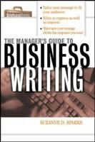 The Manager's Guide To Business Writing - Suzanne Sparks Fitzgerald