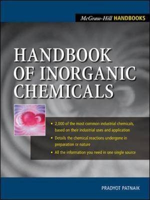 Handbook of Inorganic Chemicals - Pradyot Patnaik