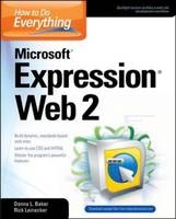 How to Do Everything Microsoft Expression Web 2 - Donna Baker