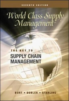 World Class Supply Management - David N. Burt, Donald W. Dobler