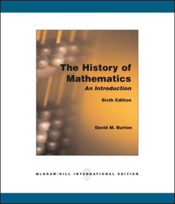 The History of Mathematics - David M. Burton