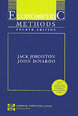 Econometric Methods - J. Johnston