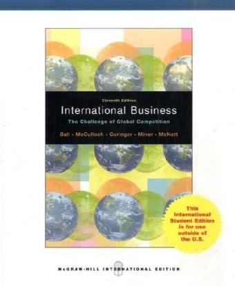International Business: The Challenge of Global Competition w/ CESIM access card - Donald Ball  Jr., Wendell McCulloch, Michael Geringer, Michael Minor, Jeanne McNett