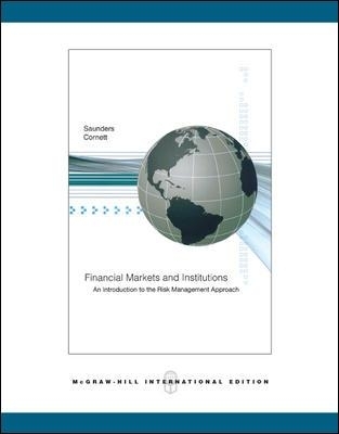Financial Markets & Institutions + S&P card + Ethics in Finance Powerweb - Anthony Saunders, Marcia Cornett