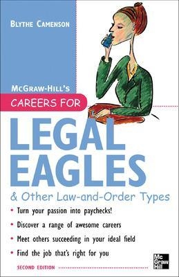 Careers for Legal Eagles & Other Law-and-Order Types, Second edition - Blythe Camenson