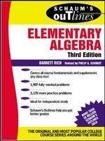 Schaum's Outline of Elementary Algebra - Barnett Rich, Philip Schmidt