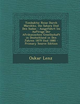 Timbuktu - Oskar Lenz