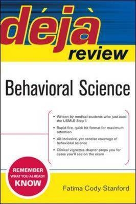 Deja Review: Behavioral Science - Fatima Stanford