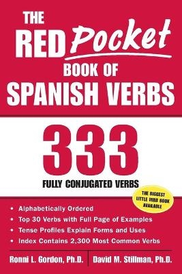 The Red Pocket Book of Spanish Verbs - Ronni Gordon, David Stillman