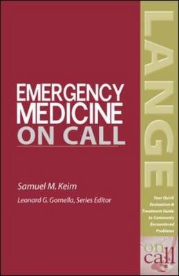 Emergency Medicine On Call Book/PDA Value Pack - Samuel Keim