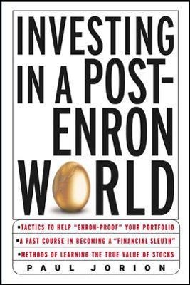 Investing in a Post-Enron World - Paul Jorion