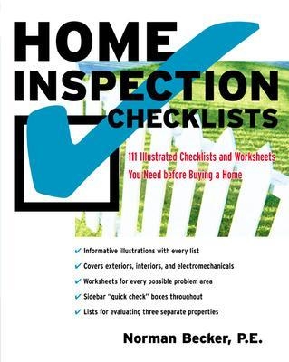 Home Inspection Checklists - Norman Becker