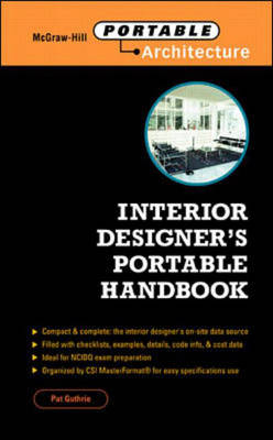 Interior Designer's Portable Handbook - John Patten (Pat) Guthrie