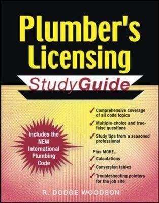 Plumber's Licensing Study Guide - R. Dodge Woodson