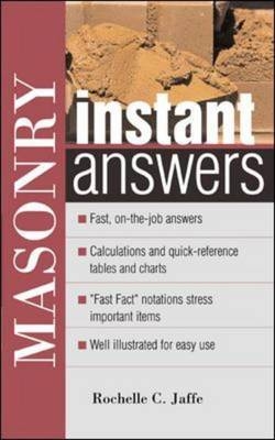 Masonry Instant Answers - Rochelle Jaffe