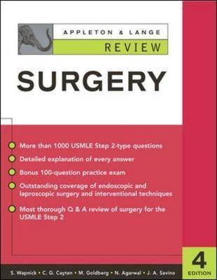 Appleton & Lange Review of Surgery - Simon Wapnick, Max Goldberg
