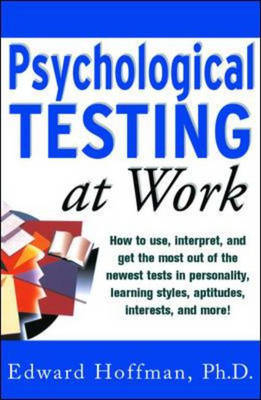 Psychological Testing at Work - Edward Hoffman