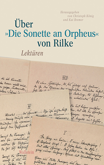 Über »Die Sonette an Orpheus" von Rilke - 