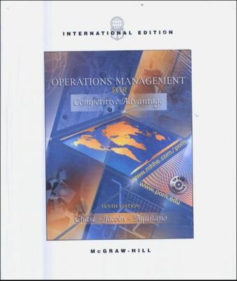 Operations Management for Competitive Advantage - Richard B. Chase