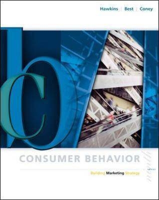 Consumer Behavior: Building Marketing Strategy, 9/e, (with DDB Needham Data Disk) - Delbert Hawkins, Roger Best, Kenneth Coney