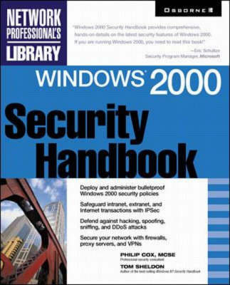 Windows 2000 Security Handbook - Phil Cox, Thomas Sheldon