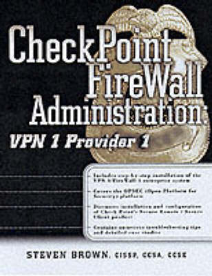 Check Point Firewall - 1 Administration Guide - 