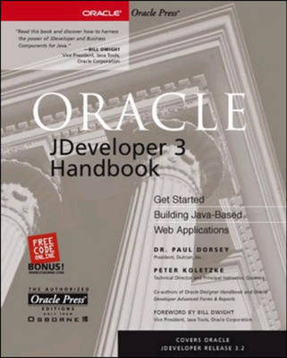 Oracle JDeveloper 3 Handbook - Paul Dorsey, Peter Koletzke