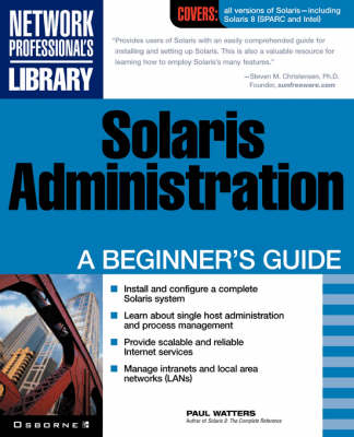 Solaris Administration - Paul A Watters