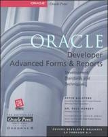 Oracle Developer Advanced Forms & Reports - Peter Koletzke, Paul Dorsey