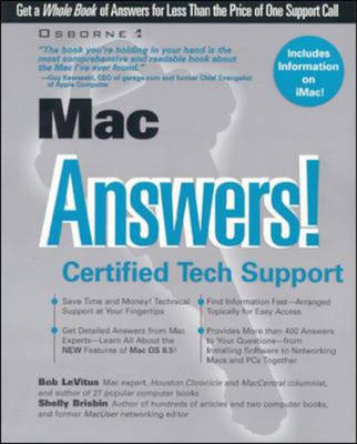 Mac Answers! Certified Tech Support - Bob Levitus, Shelly Brisbin