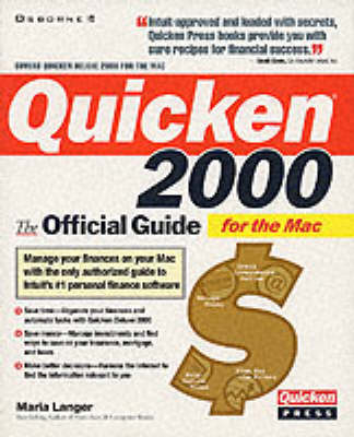 Quicken 2000 for the MAC: the Official Guide -  Langer