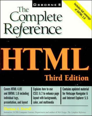 HTML: The Complete Reference - Thomas Powell