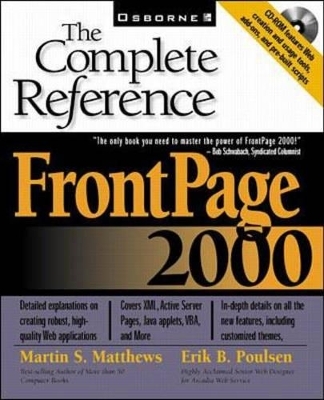 FrontPage 2000 - Martin S Matthews, Erik B Poulsen