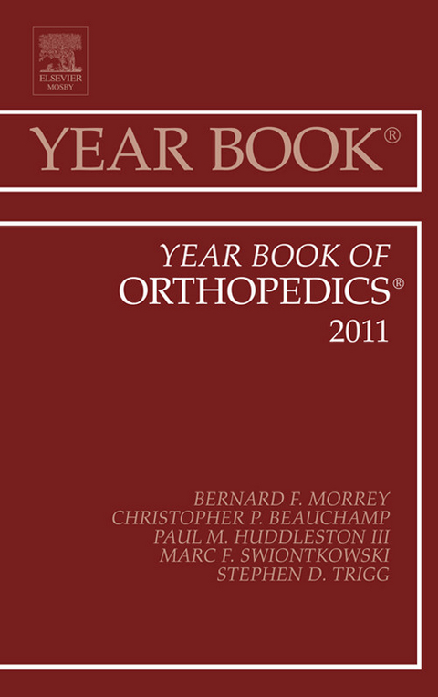 Year Book of Orthopedics 2011 -  Bernard F. Morrey