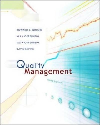 Quality Management - Howard S. Gitlow, Rosa Oppenheim, Alan V. Oppenheim, David Levine