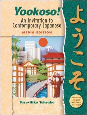 Yookoso! An Invitation to Contemporary Japanese Media Edition prepack with Student CD-ROM - Yasu-Hiko Tohsaku