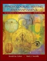 Psychological Testing and Assessment with Exercises Workbook - Ronald Jay Cohen, Mark Swerdlik