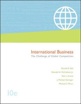 International Business with World Map, Student CD and Cesim -  Ball