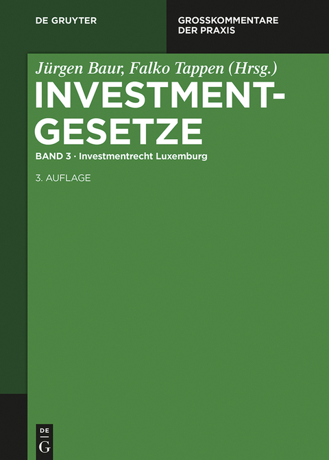 Investmentrecht Luxemburg - 