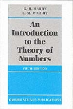 Introduction to the Theory of Numbers - Godfrey H. Hardy