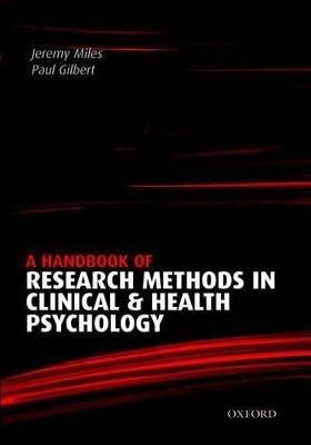 A Handbook of Research Methods for Clinical and Health Psychology - 