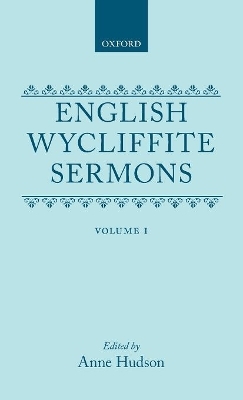 English Wycliffite Sermons: Volume I - 