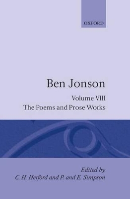 Complete Critical Edition - Ben Jonson