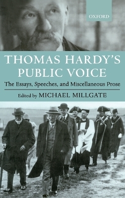 Thomas Hardy's Public Voice - Thomas Hardy