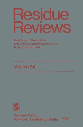 Residue Reviews - Francis A. Gunther, Jane Davies Gunther